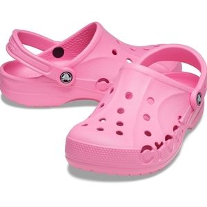 CROCS Pink with Jibitz